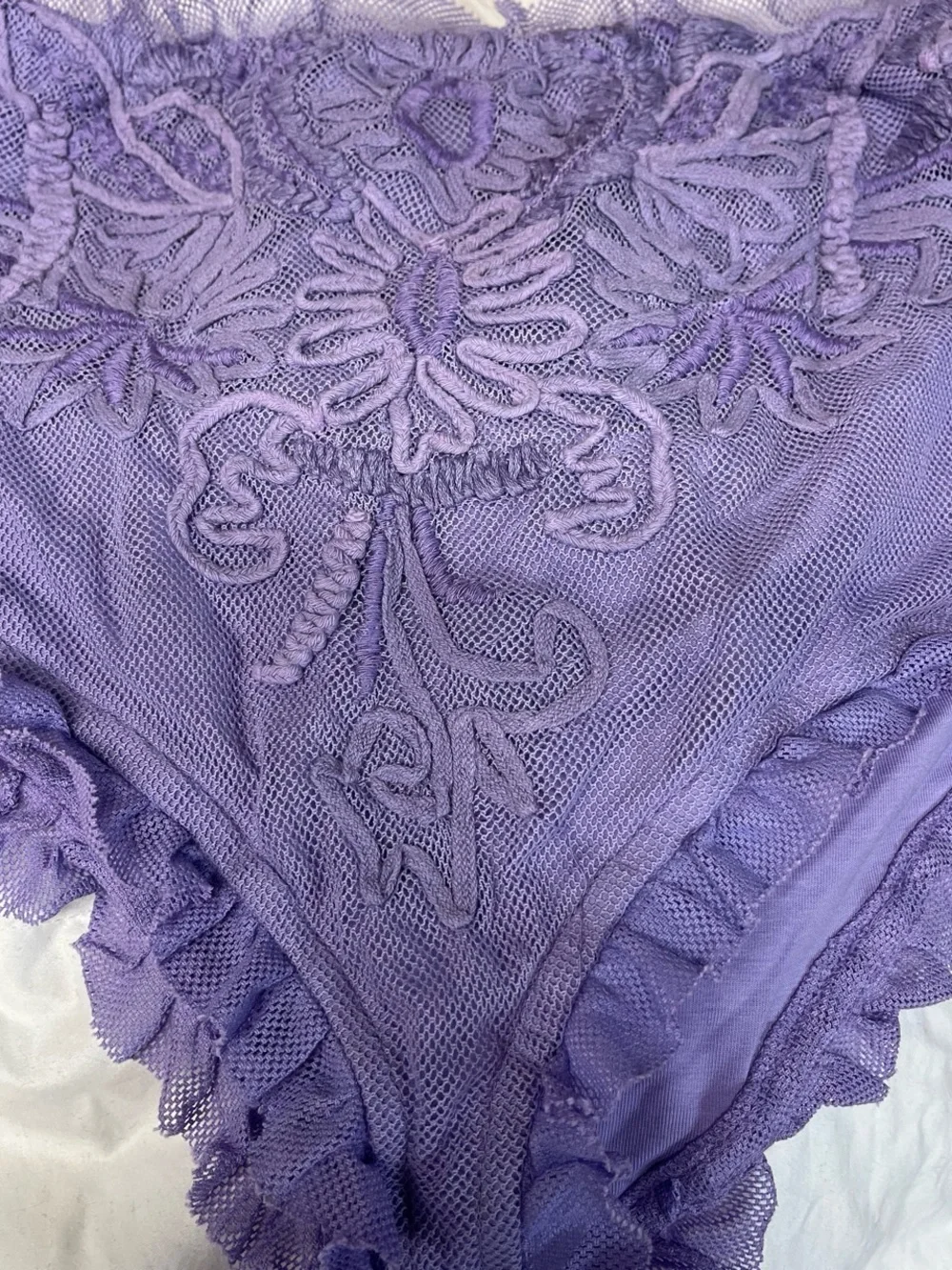 Free People Bloomer Shorties New Large Purple